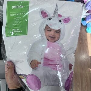 Unicorn costume 6-12 month